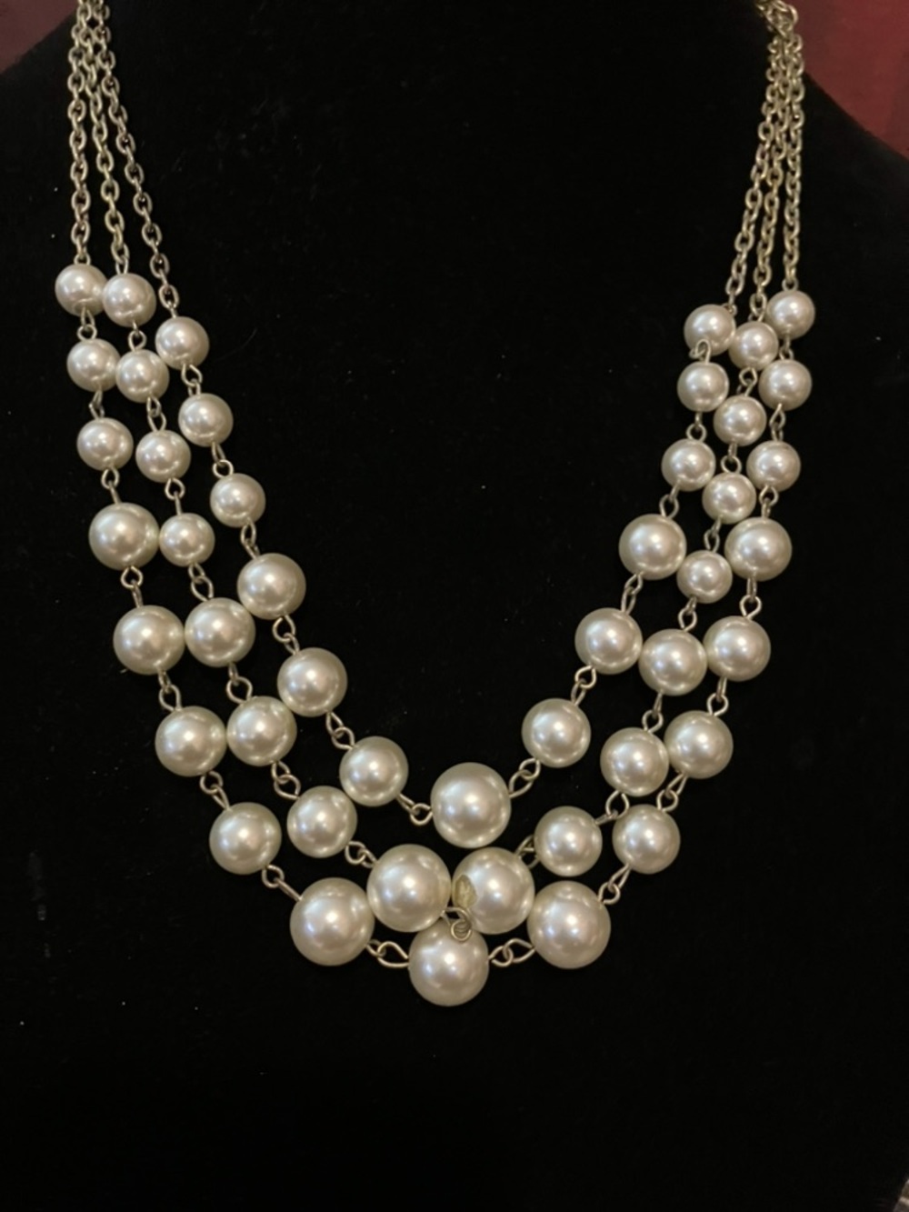 New Pearl Multi-Strand Necklace in Box